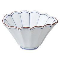 みやび街道 高台小鉢 染付菊型3.8小鉢 (2個入) mkd-06509523（直送品）