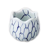 みやび街道 珍味 紺網絵ツボツボ小付(小) (2個入) mkd-11208053（直送品）