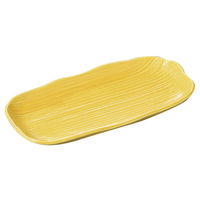 みやび街道 松花堂 黄輝松花堂長皿 (3個入) mkd-13428793（直送品）