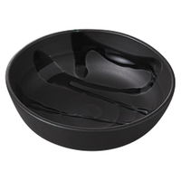 みやび街道 松花堂 黒オリベ五輪小鉢 (7個入) mkd-13323023（直送品）