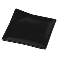 みやび街道 松花堂 黒折皿 (5個入) mkd-13409773（直送品）