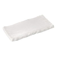 みやび街道 ほっけ皿 白マット荒彫マナ板皿 (2個入) mkd-18509573（直送品）