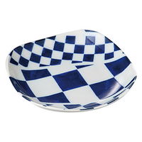 みやび街道 中皿 元禄小粋四角5.0皿 (10個入) mkd-24342303（直送品）