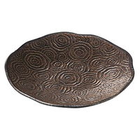 みやび街道 和皿 金結晶渦6.0皿 (3個入) mkd-24423263（直送品）