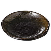 みやび街道 和皿 金彩天目5.0丸皿 (5個入) mkd-24708713（直送品）