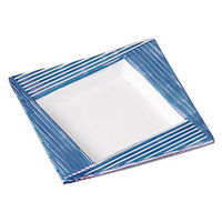 みやび街道 小皿 ブルーラスター口変ワリ小皿 (3個入) mkd-26412053（直送品）