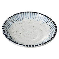 みやび街道 小皿 細十草3.0丸皿 (6個入) mkd-26819793（直送品）