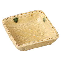 みやび街道 小皿 黄瀬戸角千代口 (8個入) mkd-27107793（直送品）