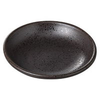 みやび街道 小皿 黒伊賀玉渕3.0皿 (17個入) mkd-27702573（直送品）
