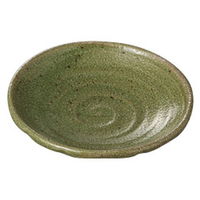 みやび街道 小皿 ミドリ釉型入2.8皿 (17個入) mkd-27707573（直送品）