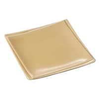 みやび街道 正角盛皿 ベージュ洋風6.0正角皿 (3個入) mkd-32802793（直送品）