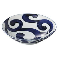 みやび街道 盛鉢 鳴門唐草8.0大鉢 (3個入) mkd-36312323（直送品）