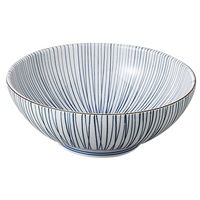 みやび街道 盛鉢 細十草麺鉢 (4個入) mkd-37302363（直送品）