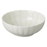 みやび街道 鉢 粉引十草菊型4.5鉢 (7個入) mkd-39050573（直送品）