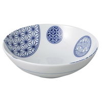 みやび街道 鉢 吉祥小紋5.0鉢 (5個入) mkd-39055573（直送品）