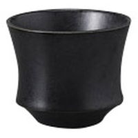 みやび街道 酒器 黒マット冷酒カップ (4個入) mkd-41003413（直送品）