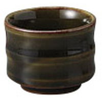 みやび街道 酒器 織部竹節グイ呑 (17個入) mkd-41036483（直送品）