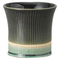 みやび街道 酒器 レリエボ深緑フリーカップ (4個入) mkd-41504083（直送品）