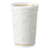 みやび街道 酒器 渦潮フリーカップ(白) (4個入) mkd-41717483（直送品）