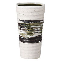 みやび街道 酒器 白唐津織部ハケロングタンブラー (3個入) mkd-41824353（直送品）