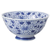 みやび街道 飯碗 花唐草大平 (7個入) mkd-52485773（直送品）