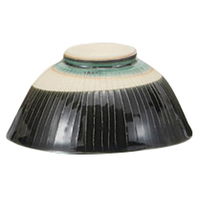 みやび街道 飯碗 レリエボ深緑飯碗 (4個入) mkd-52928083（直送品）