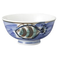 みやび街道 飯碗 ダミ魚汁碗 (7個入) mkd-53835793（直送品）