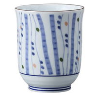 みやび街道 長湯呑 色点十草湯呑 (3個入) mkd-54614053（直送品）