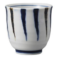 みやび街道 長湯呑 藍十草湯呑 (8個入) mkd-55126343（直送品）