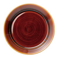 みやび街道 中皿 キャラメルリム8.0プレート (1個入) mkd-65404713（直送品）