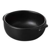 みやび街道 洋陶 EARTHEN GRATEN丸グラタン Black (3個入) mkd-75715823（直送品）