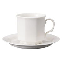 みやび街道 カップ＆ソーサー ＮＢ八角コーヒー碗皿 (4個入) mkd-77245053（直送品）