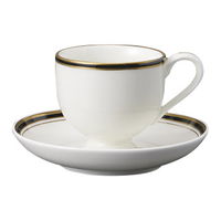 みやび街道 カップ&ソーサー アポロ高台デミC/S (2個入) mkd-77363213（直送品）