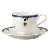 みやび街道 カップ&ソーサー サファイア高台コーヒー碗皿 (2個入) mkd-77415483（直送品）