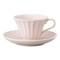 みやび街道 カップ&ソーサー カスミ(ピンク)コーヒーC/S (2個入) mkd-77809063（直送品）