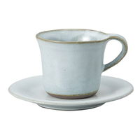 みやび街道 カップ＆ソーサー フローラ白天目コーヒー碗皿 (2個入) mkd-77851323（直送品）