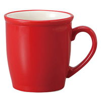 みやび街道 マグカップ Ｒｅｄ/Ｗニューマグ (5個入) mkd-78701353（直送品）