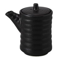 みやび街道 鍋用品 瀬戸黒筒型出汁入 (2個入) mkd-87504793（直送品）