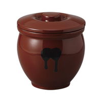 みやび街道 かめ 蓋付ミニカメ1号アメ色 (1個入) mkd-88025863（直送品）