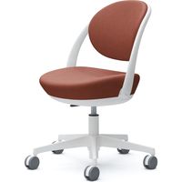 オカムラ パラベル スタンダードタイプ ５本脚ナイロンキャスター ホワイトボディ テラコッタ（インターロック） 8CBABW FXW6 1脚（直送品）