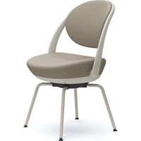 オカムラ パラベル スタンダードタイプ スチール４本脚 ライトグレージュボディ ベージュ（ツイル） 8CBAGL FKY7 1脚（直送品）