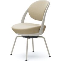 オカムラ パラベル スタンダードタイプ スチール４本脚 ライトグレージュボディ ベージュ（インターロック） 8CBAGL FXW2 1脚（直送品）