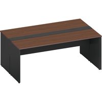 【組立設置込】コクヨ ワークヴィスタプラス 両面デスク 配線固定式 幅1800×奥行1200×高さ720 DWV-PD1812-E6AMV51 1台（直送品）