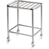 エムテートリマツ 18-8角型ざる置台 H-D H600mm10147 011167001 1台（直送品）