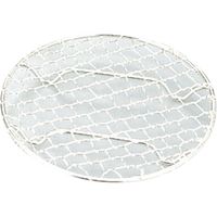 エムテートリマツ 18-8手編亀甲足付目皿9.5cm 銀 034063007 1枚（直送品）