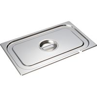 エムテートリマツ ステンレスGNパン切込カバー8023000CSE 2/3 050205002 1個（直送品）