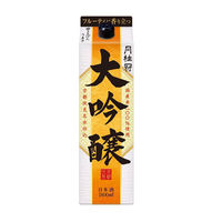 月桂冠 大吟醸 パック 1.8L 1箱（6本入） 日本酒 - アスクル
