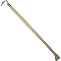 浅野木工所 本樫 アゴ付魚鉤角頭600mm 19148 1個（直送品）