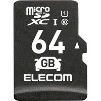 マイクロSDカード microSDXC 64GB Class10 UHS-I MF-DRMR064GU11 エレコム 1個
