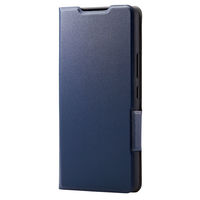Galaxy A53 5G レザーケース 手帳型 薄型 磁石付き PM-G224PLFU エレコム